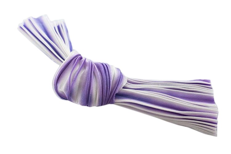 Лента шелковая Шибори, ширина 12см, цвет №072 сиреневый/белый, 20см Лента шелковая Шибори, ширина 12см, цвет №072 сиреневый/белый, 20см
