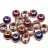 Бусины Candy beads 8мм, два отверстия 0,9мм, цвет 00030/29501 хрусталь, фиолетовый ирис, 705-058, 10г (около 21шт) - Бусины Candy beads 8мм, два отверстия 0,9мм, цвет 00030/29501 хрусталь, фиолетовый ирис, 705-058, 10г (около 21шт)