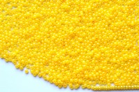 Бисер чешский PRECIOSA круглый 11/0 17986 желтый непрозрачный, 50г