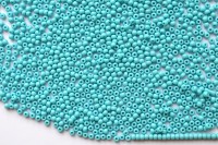 Бисер чешский PRECIOSA круглый 11/0 63030 голубой непрозрачный, 50 г