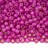 Бисер японский TOHO круглый 6/0 #2107 молочный ярко-розовый, серебряная линия внутри, 10 грамм - Бисер японский TOHO круглый 6/0 #2107 молочный ярко-розовый, серебряная линия внутри, 10 грамм
