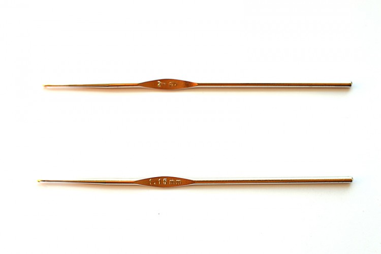 Крючок для вязания Гамма 1,15 мм металлический, МСН-9, 1шт Крючок для вязания Гамма 1,15 мм металлический, МСН-9, 1шт
