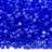 Бисер чешский PRECIOSA Богемский граненый, рубка 12/0 35061 сатин синий, около 10 грамм - Бисер чешский PRECIOSA Богемский граненый, рубка 12/0 35061 сатин синий, около 10 грамм