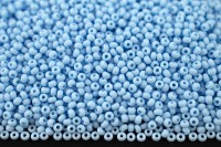 Бисер чешский PRECIOSA круглый 10/0 63000М матовый голубой непрозрачный, 1 сорт, 50г