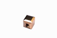 Бусина куб Swarovski 5601 #001 ROGB2 4мм Rose Gold B2x, 5601-4-001-823, 1шт