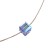 Бусина куб Swarovski 5601 #211 SHIMB 6мм Light Sapphire Shimmer B , 5601-6-211-963, 1шт - Бусина куб Swarovski 5601 #211 SHIMB 6мм Light Sapphire Shimmer B , 5601-6-211-963, 1шт