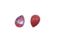 Кристалл Капля 10х7мм, цвет Rose DL Premium, стекло, 26-305, 2шт