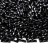 Бисер японский TOHO Bugle Twisted стеклярус витой 9мм #0049 черный, непрозрачный, 5 грамм - Бисер японский TOHO Bugle Twisted стеклярус витой 9мм #0049 черный, непрозрачный, 5 грамм