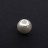Хлопковый жемчуг Miyuki Cotton Pearl 10мм, цвет White, 744-005, 1шт - Хлопковый жемчуг Miyuki Cotton Pearl 10мм, цвет White, 744-005, 1шт