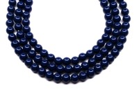 Жемчуг Preciosa Maxima, цвет navy blue, 4мм, 704-163, 10шт