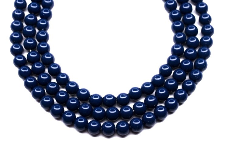 Жемчуг Preciosa Maxima, цвет navy blue, 4мм, 704-163, 10шт Жемчуг Preciosa Maxima, цвет navy blue, 4мм, 704-163, 10шт
