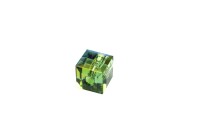 Бусина куб Swarovski 5601 #360 SHIMB 4мм Erinite Shimmer B, 5601-4-360-963, 1шт