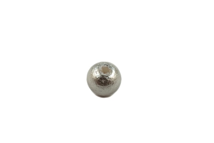 Хлопковый жемчуг Miyuki Cotton Pearl 4мм, цвет Gray, 744-035, 1шт Хлопковый жемчуг Miyuki Cotton Pearl 4мм, цвет Gray, 744-035, 1шт