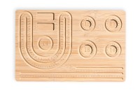 Планшет для определения размеров браслетов (14-18см) 43,7х28,5х1см, дерево, 32-333, 1шт