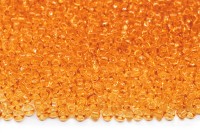 Бисер чешский PRECIOSA круглый 10/0 01182 желтый прозрачный, 1 сорт, 50г