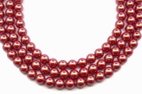 Жемчуг Preciosa Maxima, цвет pearlescent red, 6мм, 704-045, 10шт