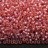 Бисер японский MIYUKI круглый 11/0 #4237 розовый полуматовый, серебряная линия внутри, Duracoat, 10 грамм - Бисер японский MIYUKI круглый 11/0 #4237 розовый полуматовый, серебряная линия внутри, Duracoat, 10 грамм
