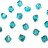 Бусина биконус Swarovski 5328 #229 4мм Blue Zircon, 5328-4-229, 20шт - Бусина биконус Swarovski 5328 #229 4мм Blue Zircon, 5328-4-229, 20шт