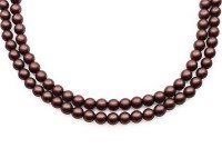 Жемчуг Preciosa, цвет 70519 матовый коричневый, 5мм, 10шт