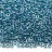 Бисер японский MIYUKI круглый 11/0 #0279 светлый синий, радужный, окрашенный изнутри, 10 грамм - Бисер японский MIYUKI круглый 11/0 #0279 светлый синий, радужный, окрашенный изнутри, 10 грамм