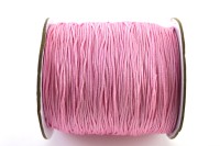 Шнур нейлоновый, толщина 1мм, цвет розовый светлый, материал нейлон, 29-068, 2 метра