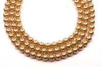 Жемчуг Preciosa Maxima, цвет gold, 4мм, 704-121, 10шт