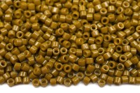 Бисер японский MIYUKI Delica цилиндр 11/0 DB-2141 испанская оливка, непрозрачный Duracoat, 5 грамм