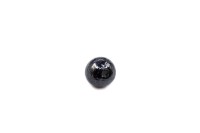 Хлопковый жемчуг Miyuki Cotton Pearl 4мм, цвет Black, 744-034, 1шт