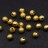 Бусина металлическая с напылением 4мм, отверстие 1мм, цвет золото, латунь, 504-027, 10шт - Бусина металлическая с напылением 4мм, отверстие 1мм, цвет золото, латунь, 504-027, 10шт