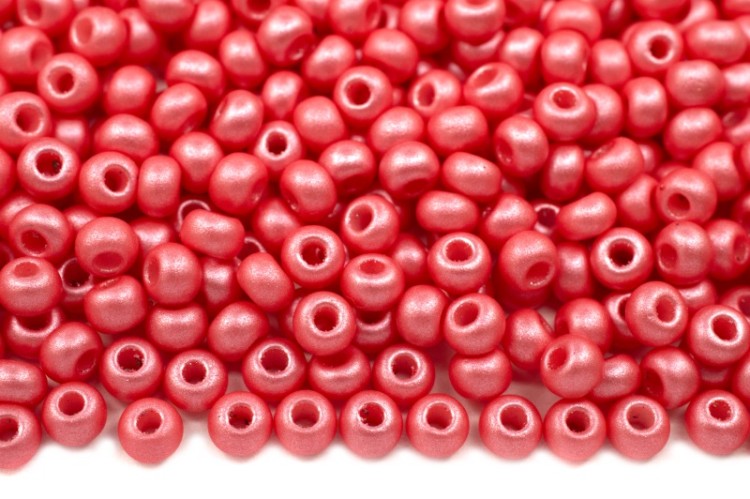 Бисер чешский PRECIOSA круглый 8/0 22009 розовый, PermaLux, 50г Бисер чешский PRECIOSA круглый 8/0 22009 розовый, PermaLux, 50г