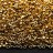 Бисер японский MIYUKI Delica цилиндр 11/0 DB-0034 светлое золото 24К снаружи, 5 грамм - Бисер японский MIYUKI Delica цилиндр 11/0 DB-0034 светлое золото 24К снаружи, 5 грамм