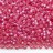 Бисер японский MIYUKI круглый 11/0 #0556 розовый, алебастр/серебряная линия внутри, 10 грамм - Бисер японский MIYUKI круглый 11/0 #0556 розовый, алебастр/серебряная линия внутри, 10 грамм