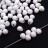 Бисер MIYUKI Drops 3,4мм #0402F белый, матовый непрозрачный, 10 грамм - Бисер MIYUKI Drops 3,4мм #0402F белый, матовый непрозрачный, 10 грамм