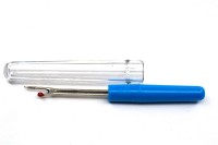Вспарыватель металлический с пластиковой ручкой, длина 6,5см, ассорти цветов, 32-128, 1шт