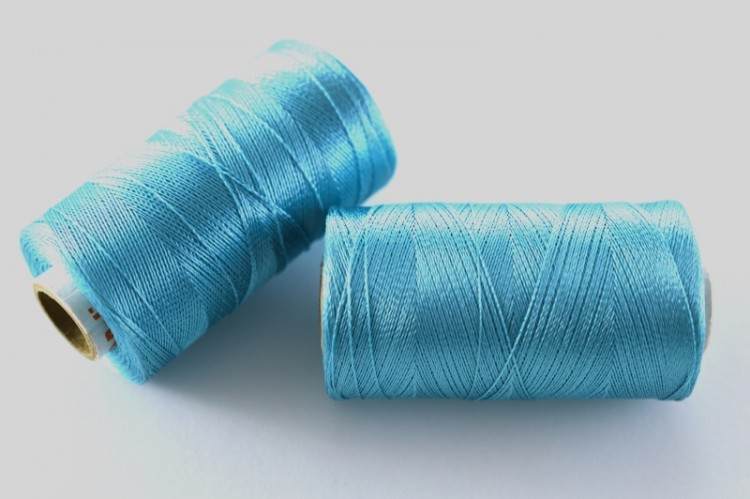 Нитки Doli для кистей и вышивки, цвет 0170 нежно-голубой, 100% вискоза, 500м, 1шт Нитки Doli для кистей и вышивки, цвет 0170 нежно-голубой, 100% вискоза, 500м, 1шт