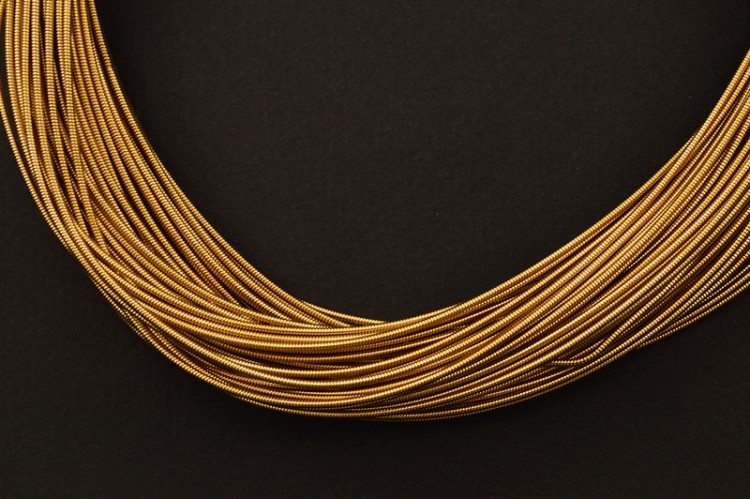 Канитель жесткая 1,0мм, цвет латунь светлая, 49-070, 5г (около 0,9м) Канитель жесткая 1,0мм, цвет латунь светлая, 49-070, 5г (около 0,9м)