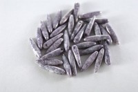 Бусины Thorn beads 5х16мм, цвет 03000/15435 белый мел/медный мрамор, 719-008, около 10г (около 32шт)