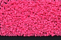 Бисер LY цилиндрический 1,6мм, #001 розовый глянцевый, 5 грамм