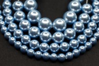 Жемчуг Swarovski 5810 #302 12мм Crystal Light Blue Pearl, 5810-12-302, 1шт