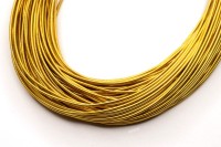 Канитель жесткая 1,1мм, цвет золото, 49-060, 5г (около 1,1м)