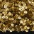 Пайетки круглые 3мм плоские, цвет 12 золото матовое, 1022-102, 10 грамм - Пайетки круглые 3мм плоские, цвет 12 золото матовое, 1022-102, 10 грамм