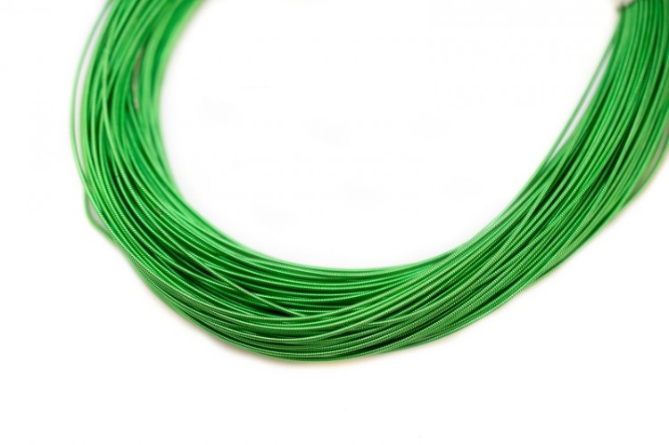 Канитель жесткая 1,0мм, цвет зеленый светлый, 49-075, 5г (около 1,4м) Канитель жесткая 1,0мм, цвет зеленый светлый, 49-075, 5г (около 1,4м)