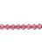 Бусина биконус Swarovski 5328 #223 4мм Light Rose, 5328-4-223, 20шт - Бусина биконус Swarovski 5328 #223 4мм Light Rose, 5328-4-223, 20шт