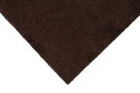 Замша натуральная для рукоделия 20,5х21,5см, цвет 21 темно-коричневый, 100% кожа, 1028-027, 1шт