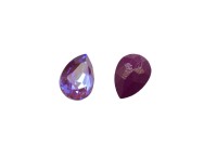 Кристалл Капля 10х7мм, цвет Burgundy DL Premium, стекло, 26-304, 2шт
