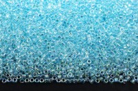 Бисер японский TOHO Treasure цилиндрический 11/0 #0170D вода, радужный прозрачный, 5 грамм