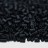 Бисер японский TOHO Bugle стеклярус 3мм #0049F черный, матовый непрозрачный, 5 грамм - Бисер японский TOHO Bugle стеклярус 3мм #0049F черный, матовый непрозрачный, 5 грамм