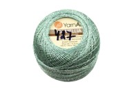 Пряжа Camellia YarnArt, цвет 0427 мята, 70% полиэстер/30% металлик, 20г, 190м, 1шт