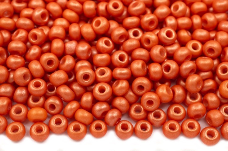 Бисер чешский PRECIOSA круглый 8/0 22004 коралловый, PermaLux, 50г Бисер чешский PRECIOSA круглый 8/0 22004 коралловый, PermaLux, 50г