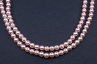 Жемчуг Preciosa, цвет 70427 розово-сиреневый, 3мм, 10шт